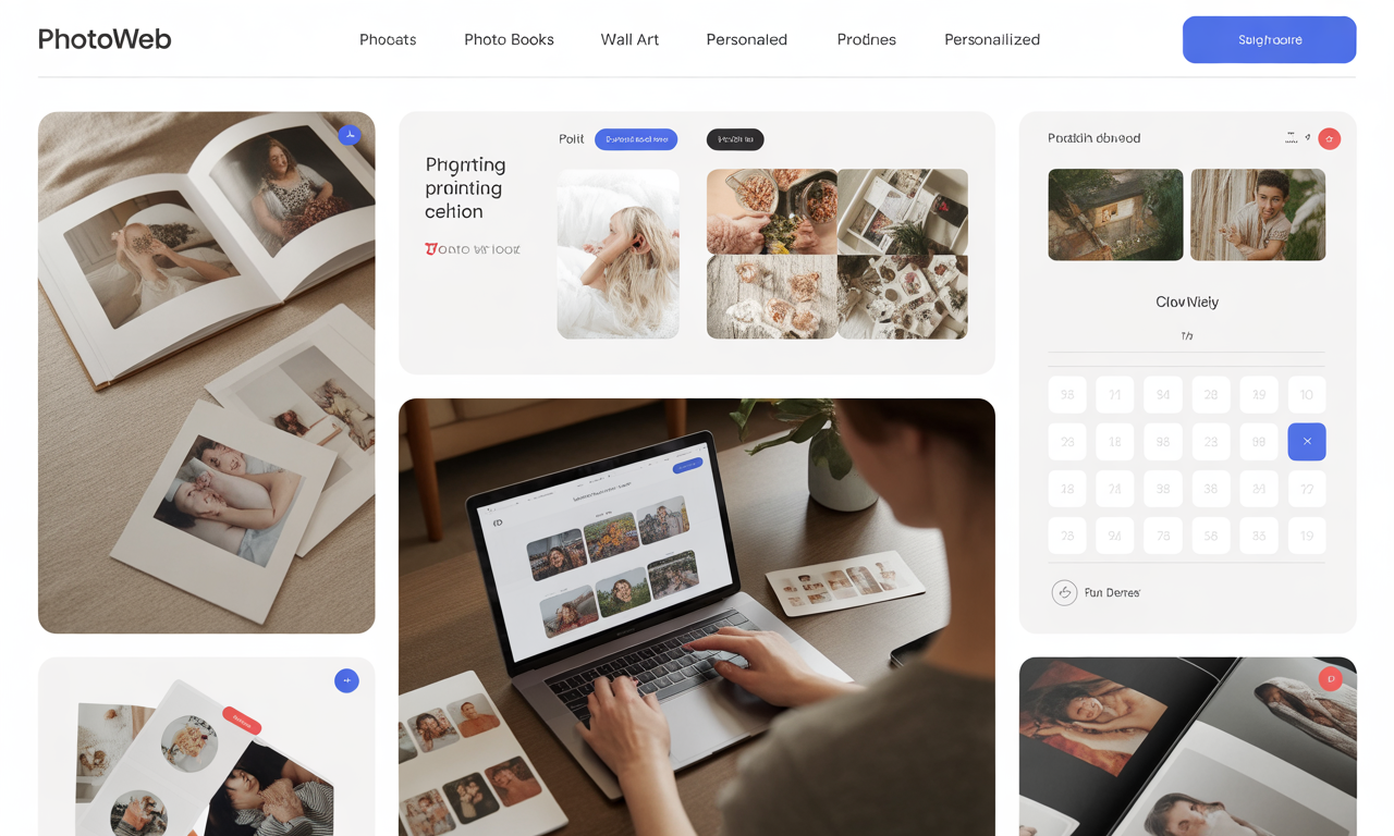 découvrez les services variés proposés par photoweb, votre expert en impression photo en ligne. de l'impression de tirages et albums photos à la création de cadeaux personnalisés, explorez toutes les possibilités pour sublimer vos souvenirs.