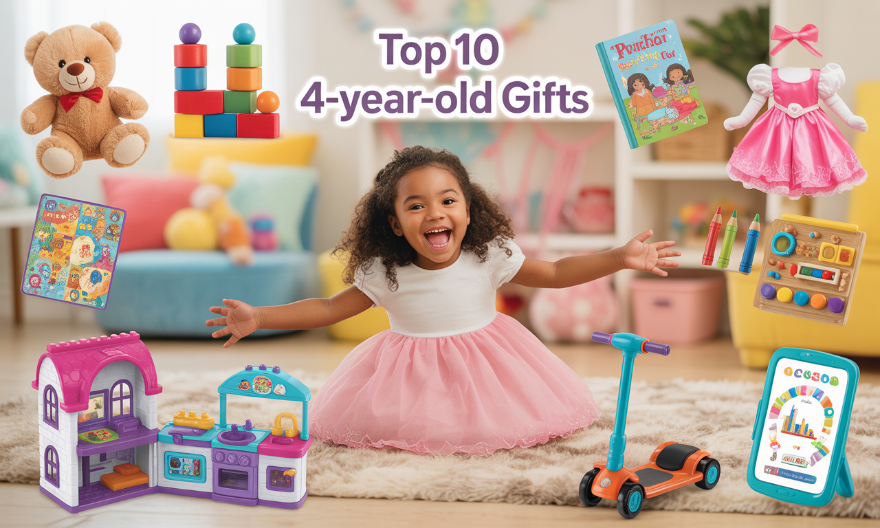 découvrez notre sélection des 10 meilleurs cadeaux pour une fille de 4 ans ! que ce soit des jouets éducatifs, des activités créatives ou des jeux amusants, trouvez l'inspiration pour offrir un présent qui fera sensation et ravira les petites princesses.