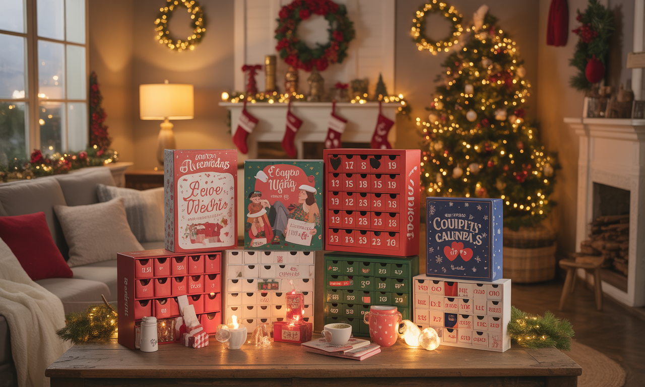 découvrez notre sélection des 10 meilleurs calendriers de l'avent pour couples, conçus pour partager des moments magiques et inoubliables. chaque jour, une surprise pour renforcer votre complicité et passer un mois de décembre féerique ensemble.
