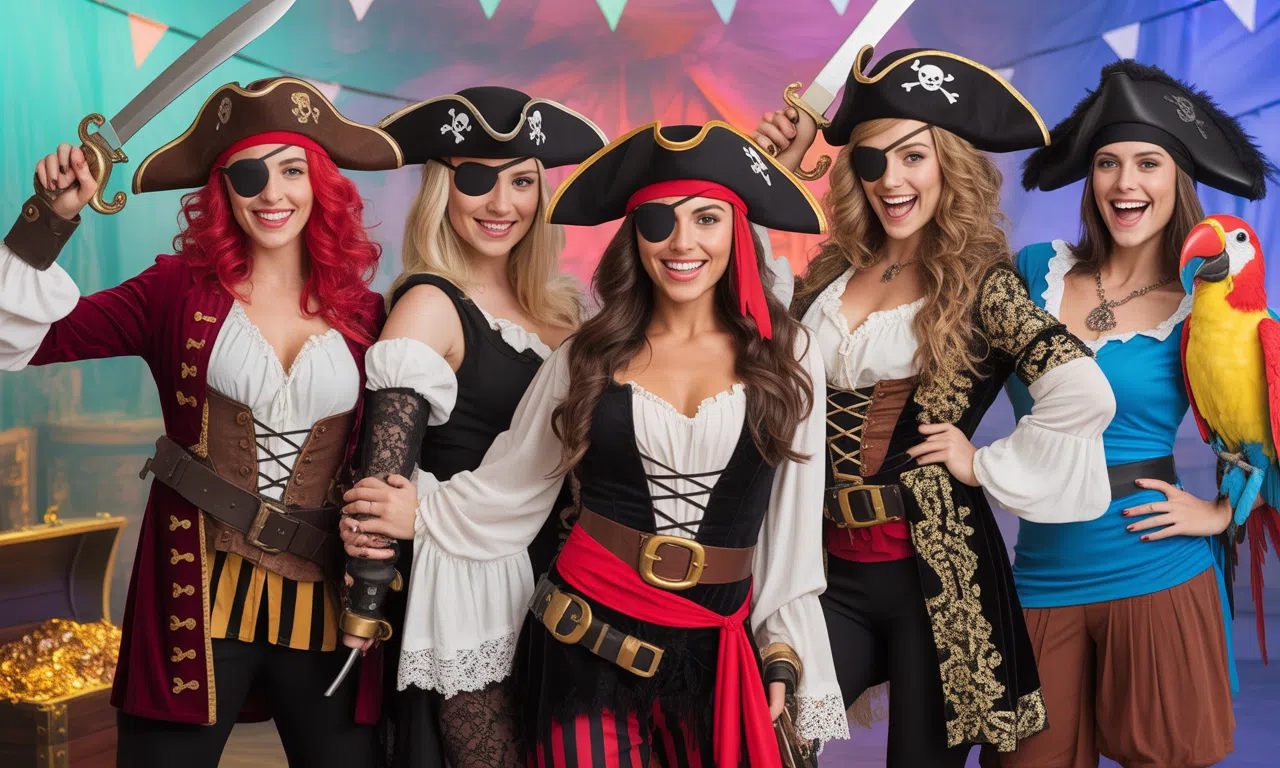 découvrez notre sélection des 10 meilleurs déguisements de pirate pour femme ! que ce soit pour une soirée à thème, un carnaval ou halloween, trouvez le costume parfait pour briller lors de votre fête et impressionner tous vos amis avec style.