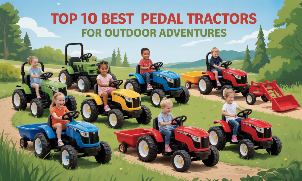 découvrez notre sélection des 10 meilleurs tracteurs à pédales pour des aventures en plein air inoubliables. durabilité, confort et fun garantis pour les petits aventuriers !