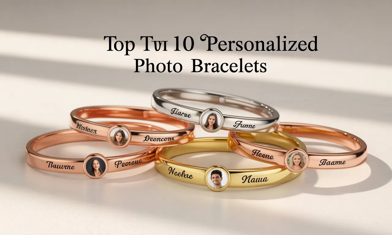 découvrez notre sélection des 10 meilleurs bracelets photo personnalisés, idéaux pour offrir un souvenir unique et inoubliable. idéals pour toutes les occasions, ces accessoires allient style et émotion. transformez vos moments précieux en un bijou personnalisé qui saura toucher le cœur de vos proches.